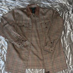 Lauren Ralph Lauren Plaid Shacket